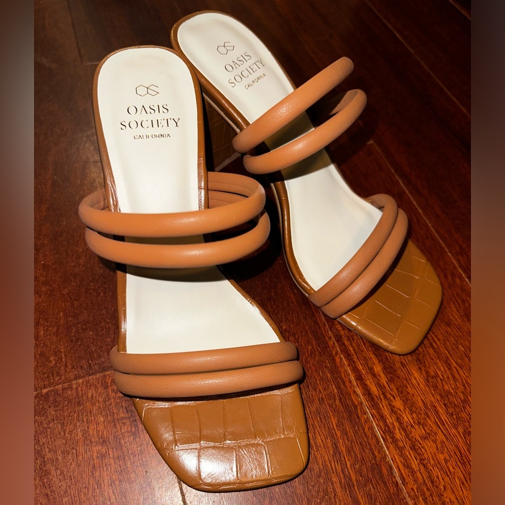 Chunky Strappy Heels